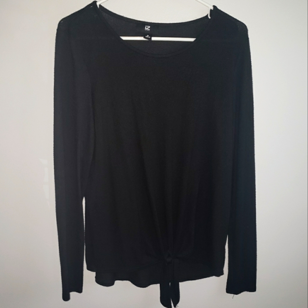 Cozy Black Tee